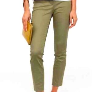 NWT H&M Olive Green Elastic Waist Ankle Length Pants